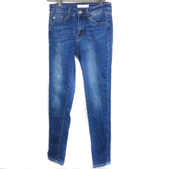 KanCan Denim - KanCan Women's Mid Rise Skinny Jeans Stretch 7/27